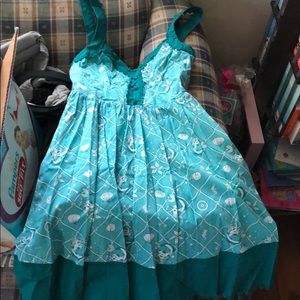 Little Mermaid Pin Up Dress